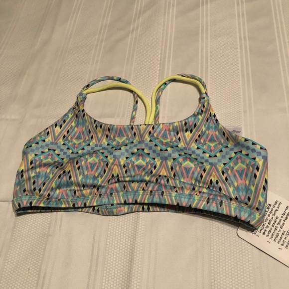 ivivva size 10 youth athletic bra by lulu lemon- original labels - Picture 1 of 6